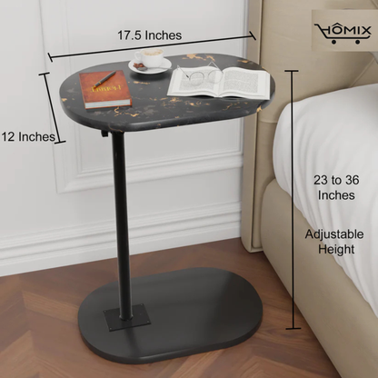 Adjustable Height 360° Move-able C-Shaped Table