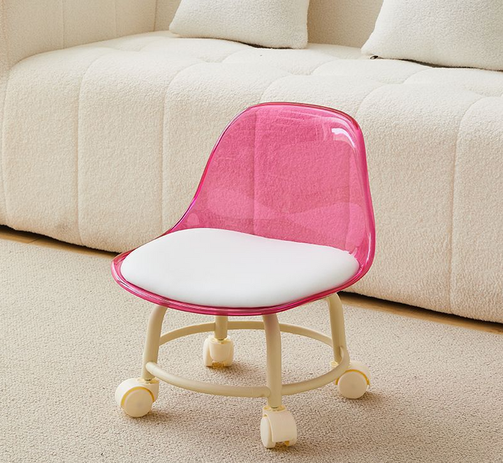 Acrylic 360° Rotatable Transparent Chair By Homix