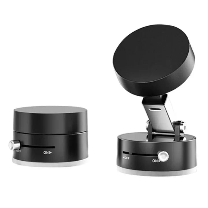360° Rotating - Magnetic Phone Holder - Strong Vacuum Grip - For Car, Desk & Travel