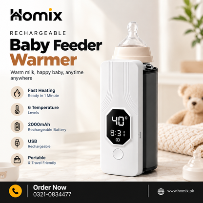 Rechargeable Baby Feeder Warmer