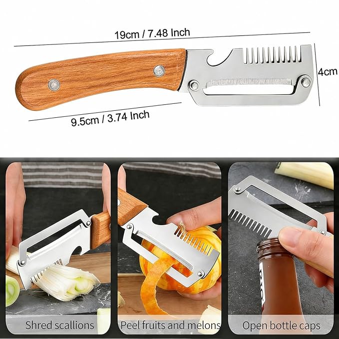 3-in-1 Multifunctional Knife Peeler