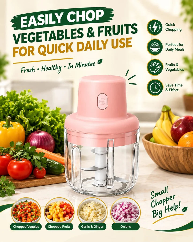 Mini Electric Food Chopper